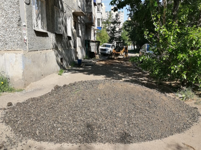 По требованию Госинспекции Забайкалья  управляющая компания отремонтировала тротуар возле дома